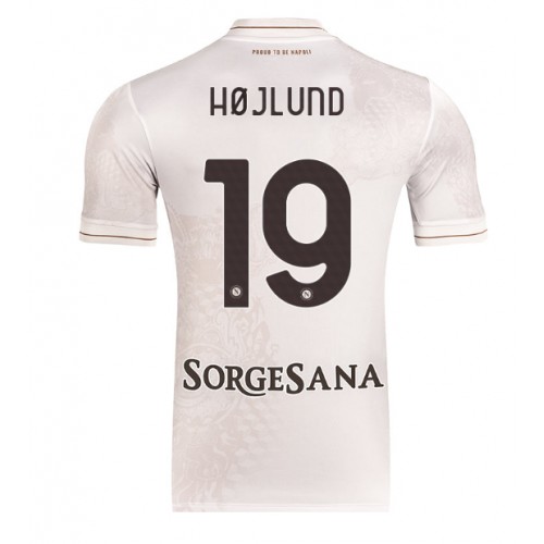 SSC Napoli Rasmus Hojlund #19 Seconda Maglia 2025-26 Manica Corta SSC Napoli Rasmus Hojlund #19 Seconda Maglia 2025-26 Manica Corta